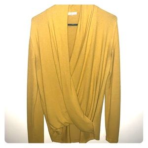 Mustard Yellow Anthropologie Sweater
